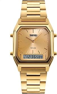 Brand 1220 Japanese-quartz LED And Pointer Display 50M Waterproof Multi-functional Sports Watches