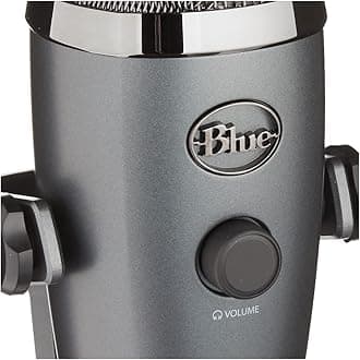 Logitech for Creators Blue Yeti Nano Premium USB Mic for Recording and Streaming – Shadow Gray