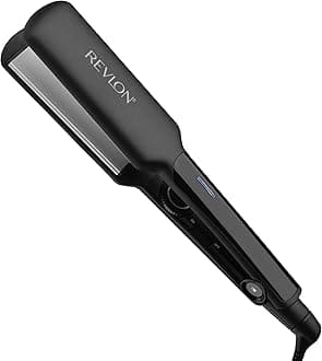 Revlon RVDR5330ARB One Step Air Straightener, 2-in-1 From Damp to Natural Straight Hair in One-Step, Retaining 100% MOISTURE - Black