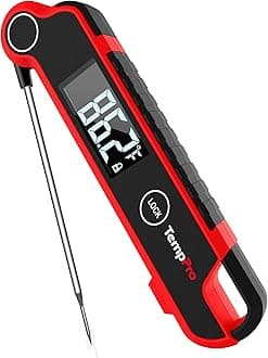 ThermoPro TP620 Digital Instant Read Meat Thermometer Used by Professional Chefs for Deep Fry BBQ Smoker Grill Cooking Candy Food Thermometer