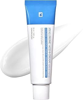 Hyaluronic Acid 9 Cream, Vitamin B5, Collagen, Niacinamide, Centella Asiatica Extract, Long-lasting Hydration, Daily Moisturizer Face Cream, Korean Skin Care, 50ml, 1.69 fl.oz.