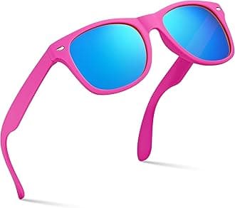 Kids Sunglasses for Boys Girls Age 3-12 - Shatterproof UV400 Toddler Children Sun Glasses
