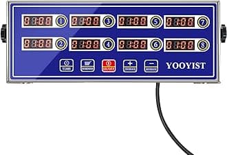 YOOYIST 8-Channel Commercial Kitchen Timer