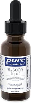 B12 5,000 Liquid - Vitamin B12 Methylcobalamin Supplement to Support Energy, Nerve Health, Cognitive Function & Blood Cells* - Liquid Drops - 1 Fl Oz