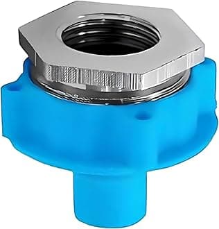 KINIK Washing Machine Tap Bush Adapter Connector for Universal Inlet Hose Pipe-Leak-Proof Blue Tap Connector,Washing Machine Accessory