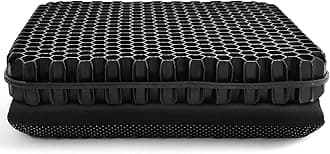 Gel Seat Cushion for Long Sitting - 16.5" x 14.5" x 2.4" (Extra Thick＆Soft) Gel Cushion for People Over 180 lbs, Pressure Relief Cushion for Office Chair, Egg Cushions for Wheelchair, Gel Pad for Car