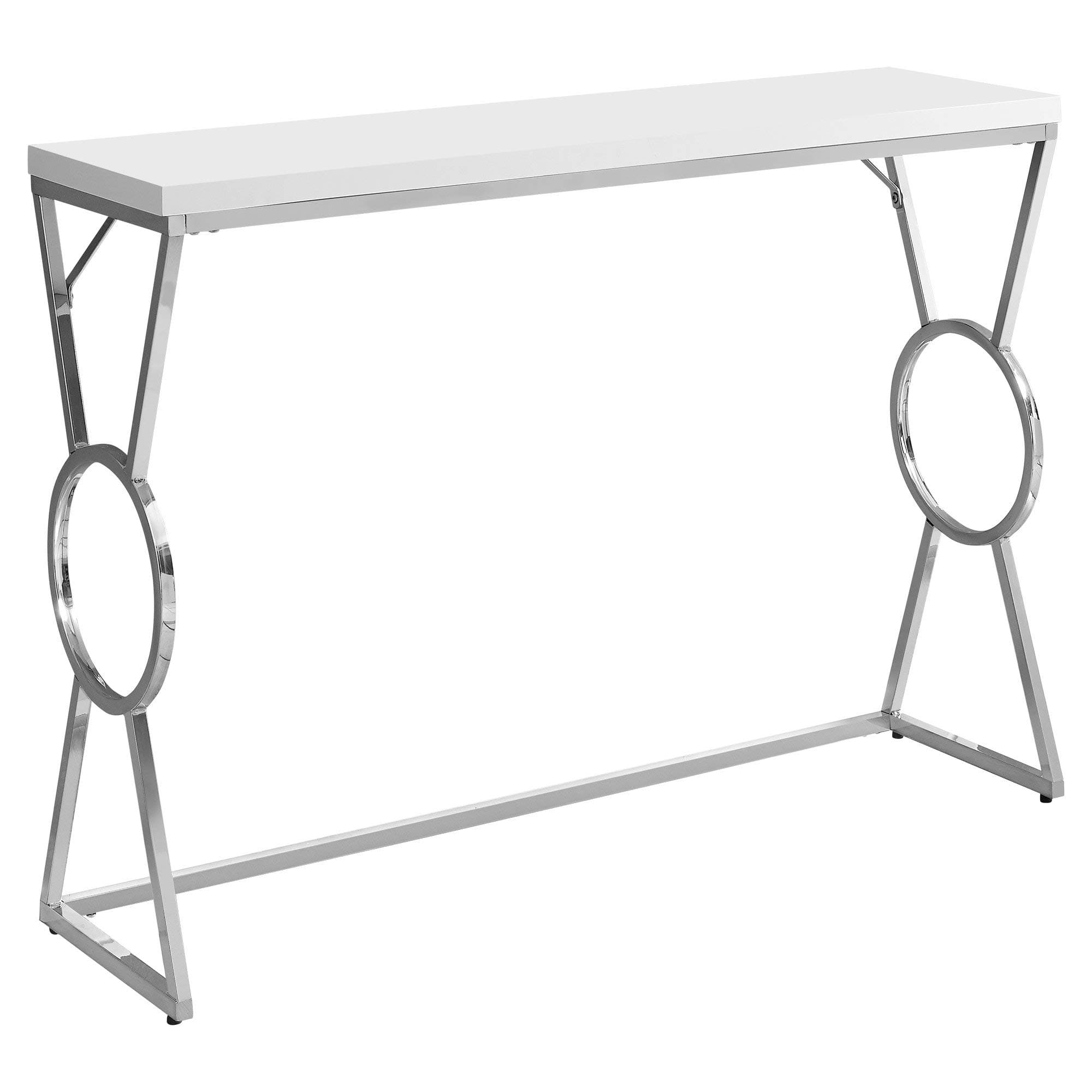 Monarch Specialties Accent, Console Table, White