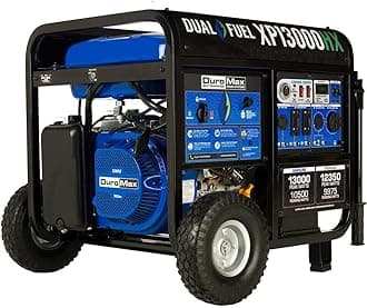 XP13000HX 13,000-Watt Dual Fuel Portable Generator - Gas & Propane, Electric Start, Whole Home Power Backup, Transfer Switch Ready, RV & Emergency Ready