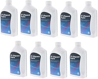 For Audi BMW Jaguar Land Rover Set of 9 Liters Auto Trans Fluid ZF LIFEGUARD 8