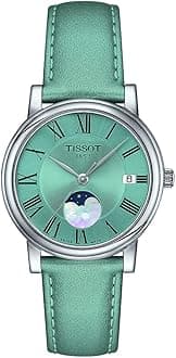 TISSOT Carson Premium Lady Moonphase Light Blue Watch T122.223.16.353.00