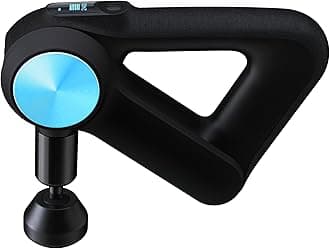 Pro Handheld Deep Tissue Massage Gun - Bluetooth Percussion Massage Gun & Personal Massager for Pain Relief & Circulation in Neck, Back, Leg, Shoulder and Body (Black - 4th Gen)