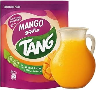 Tang Mango Drink Mix, 25 g Makes 1 Litre Tang Mango Sweetened Powdered Drink