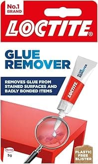 Glue Remover, Effective Adhesive Remover for Correcting Badly Bonded Items, Practical Sticker Remover for a Range of Surfaces, 1 x 5g
