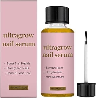 Nail Aid Keratin 3 Day Growth, Ultragrow Nail Serums, Cuticle Repair Oil, Lightweight And Non-Greasy Formula, Protects Cuticles, 1.18x1.18x3.23 Inches, For Salon Treatments And Personal Home Care