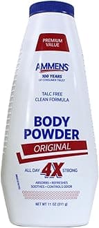 Ammens Original Medicated Powder, No Talc Formula, 11 Ounces