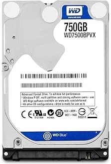 WD 750 GB Mobile Hard Drive - Blue
