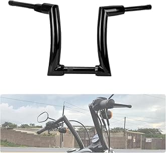 12" Rise Ape Hanger Handlebar 2 inch Fat Bar Fit for Harley Dyna Sportster XL 883 1200 Dyna 1992-2017 Road King 1998-2013 Touring Electra Glide Street Glide 1995-2013 Models