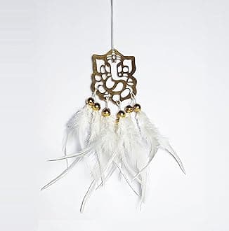 Dream Catcher Dashboard Hanging for Car, Decorative Showpiece for Decoration, for Good Vibes, Postive Energy & Protection - Small/Mini 3 Inch (Ganesha 7)