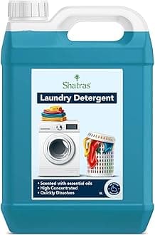 Super Wash Liquid Detergent 5 Liter, Laundry Liquid for Fabric Care, Suitable for Top-Load and Front Load Machine and Hand Wash, Concentrated Laundry Detergent