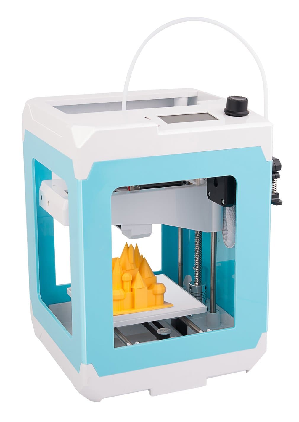 DEMU Desktop 3D Printer Mini Beginner 3D Printer Education DIY 3D Printer,Works with PLA Filament
