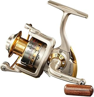 Spinning Fishing Reels for Saltwater Freshwater 1000 2000 3000 4000 5000 6000 Series Fishing Spool Left/Right Interchangeable Trout Carp Spinning Reel Light and Smooth