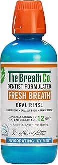 The Breath Co Fresh Breath Oral Rinse - Icy Mint, 500 ml