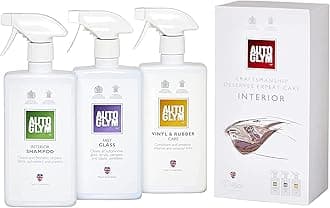 The Collection - Perfect Interiors - The Ideal Car Cleaning Kit That Includes Interior Shampoo, Fast Glass, and Vinyl & Rubber Care