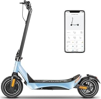 Caroma Electric Scooter, Peak 850W Powerful Motor, 30 Miles Long Range and 36 MPH Top Speed, Turn Signal & Cruise Control, Folding Electric Scooter Adults with Wide Pneumatic Wheel