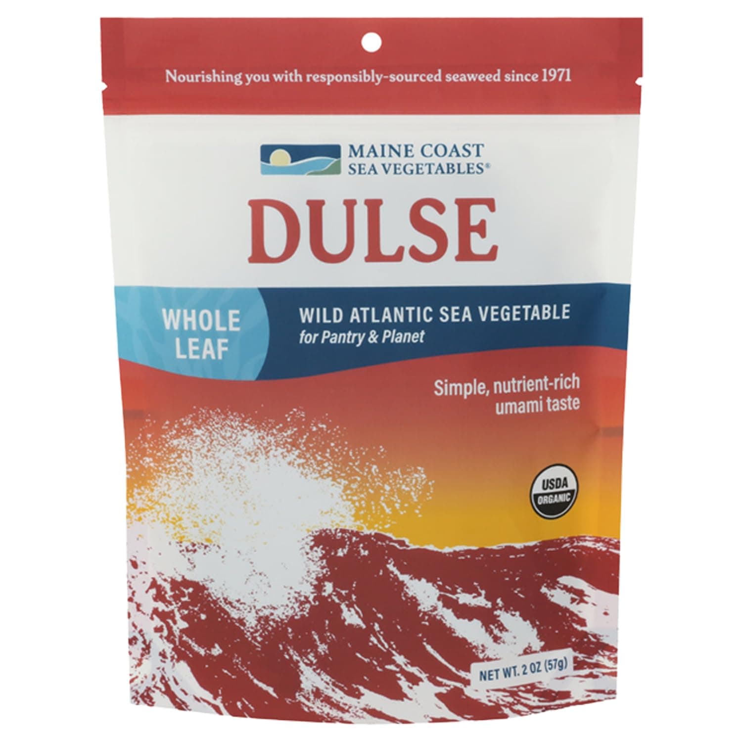 Maine Coast Sea Vegetables Dulse Bag Organic, 2 oz