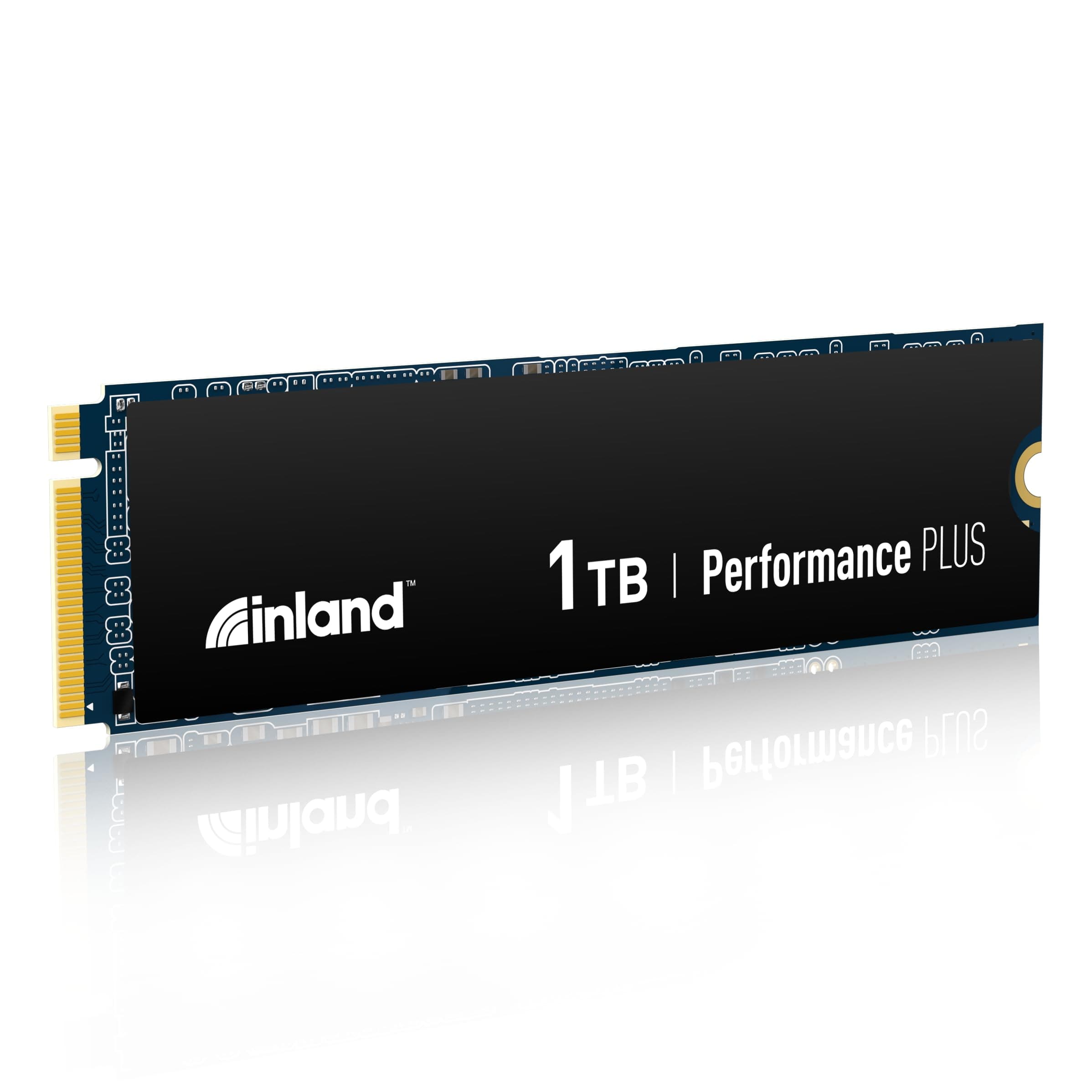 INLAND 1TB Performance Plus NVMe Internal Gaming SSD Solid State Drive Optimized for PS5 - Gen4 PCIe, M.2 2280, DRAM Cache, TLC 3D NAND Flash, Up to 7000MB/s