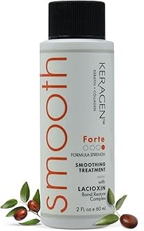 Forte Professional Keratin Smoothing Treatment, High-Potency Structural Realignment & Hydrophobic Shield, The Gold Standard for Permanent Smoothing to Survive 20+ Washes 2 Oz