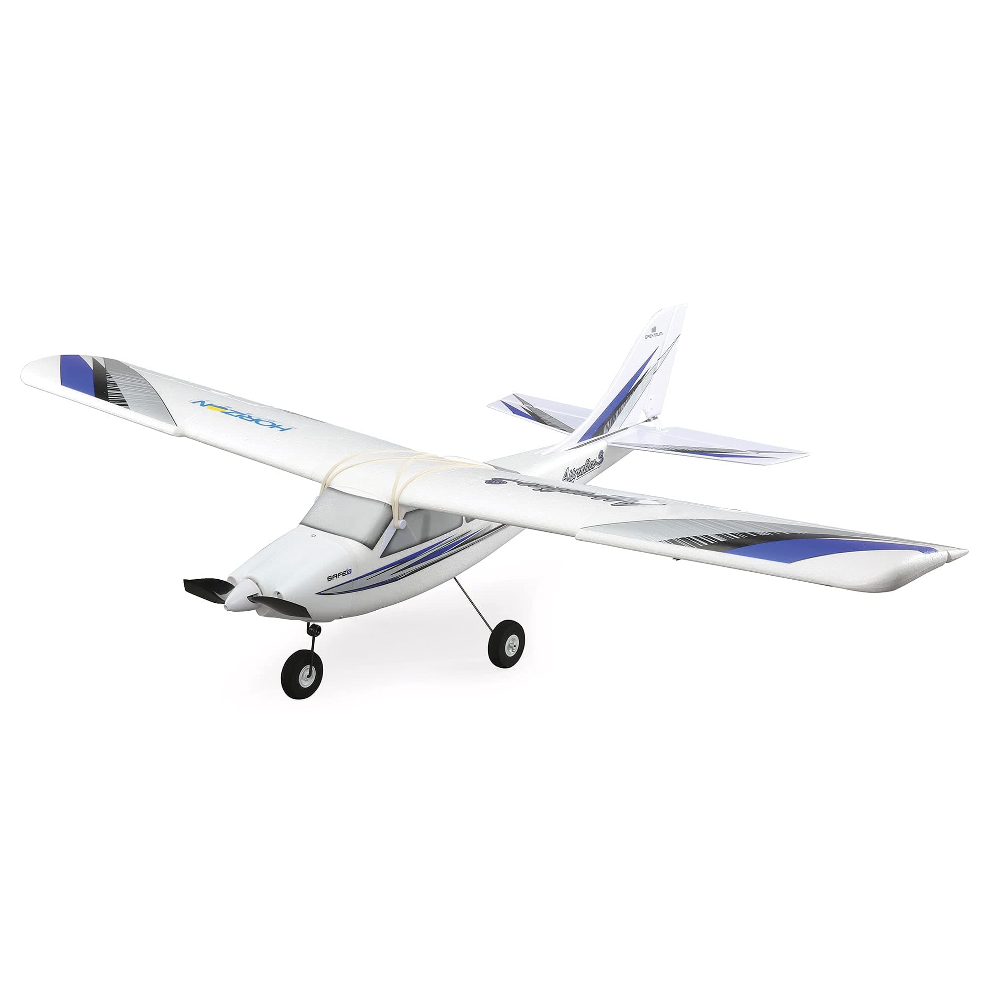 RC Airplane Apprentice S 2 1.2m RTF Basic (Battery and Charger Not Included) with Safe, HBZ310001, White