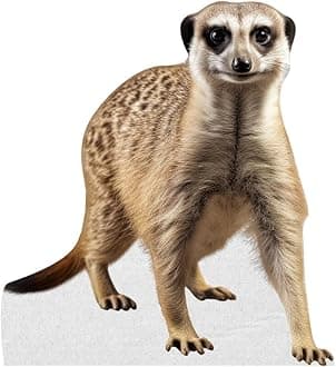 Meerkat - Life Size Cardboard Cutout Standup People with Support Standee | Animals -