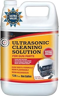 Ultrasonic Gun Cleaner Solution for Gun Parts Cleaning, Concentrate (Gallon((128 Ounces))