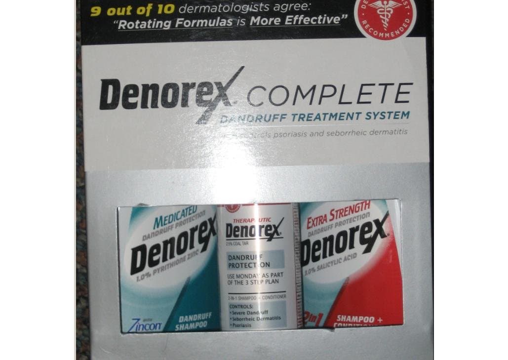 Denorex Dandruff Treatment System, Complete