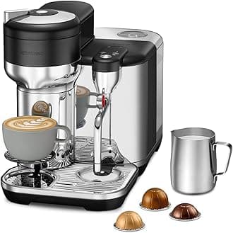 Vertuo Creatista Coffee and Espresso Maker by Breville, Black Truffle