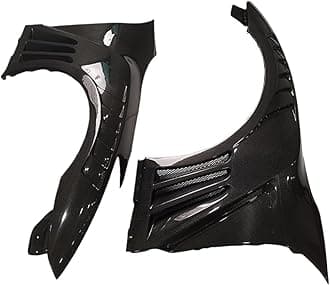 GTR35 Carbon Fiber Fibre Side Bumper Front Fender Vents Compatible for Nissan GTR R35 Fenders Vented