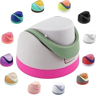 Moukiween Replacement Cap for Owala Freesip Bottle, One Button Water Bottle Top Lid Accessories Compatible with Owala Cup 16oz 24oz 32oz 40oz, BPA-Free, No Water Leakage, Light Grey