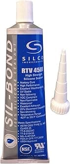 Food Grade NSF FDA RTV Silicone Sealant Adhesive White 2.8oz