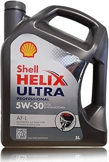 Shell Helix Ultra Professional AF 5w-30 Enginne Oil, 5 Litre