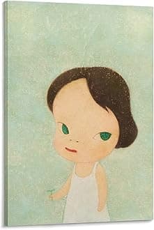 Nara Yoshitomo Artwork Printing Poster (34) Artworks Canvas Poster Room Aesthetic Wall Art Prints Home Modern Decor Gifts Framed-unframed 16x24inch(40x60cm)