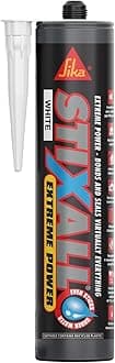 Sika Stixall – Extreme Power Sealant and Adhesive – Waterproof – White – 290ml