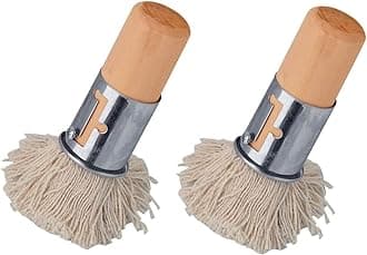 JapanBargain, Oil Brush for Cooking Takoyaki Teppanyaki BBQ Grill Pastry (2, Wood)