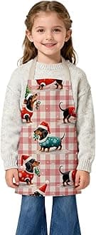 MERAGO Kids Apron Costume Prop for Girls Boys Cosplay Party Cooking Baking