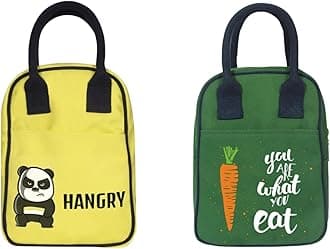 Eco Right Lunch Bags for Office Women & Lunch Bag for Men, Insulated Lunch Bag for Kids, Office Lunch Bag with Bottle Holder, Carry Handle & Pocket