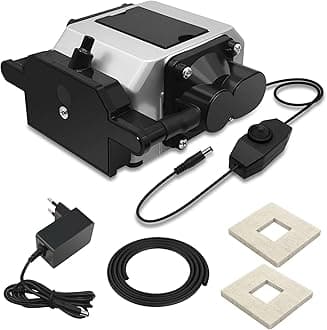 Air Assist Pump, Adjustable Max 26 L/Min Airflow Air Assist Pump, Reduce Burn Marks, Protect Laser Module Lens, Smooth Edge Clean Cuts, Remove Smoke and Dust