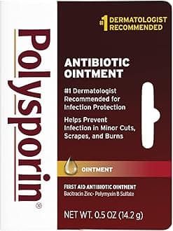 Polysporin Ointment, 0.5 Oz (4 Pack)