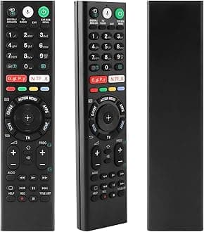 RMF-TX310E Voice Remote Replacement for Sony TV Remote Control, Compatible with Sony Bravia Smart TV KD-43XF8096 KD-43XF8588 KD-49XE8004, with 2 Shortcut Buttons