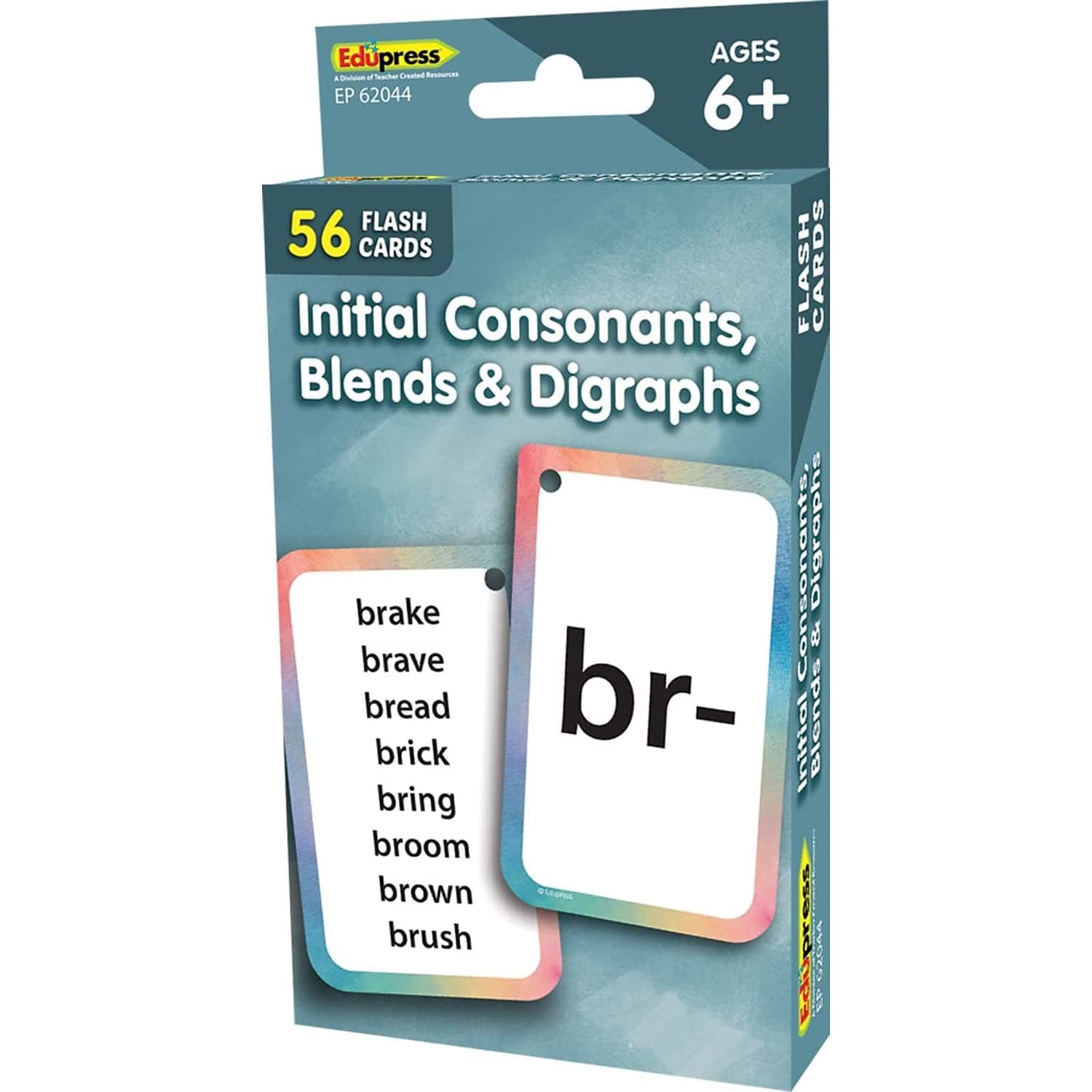 Teacher Created Resources Initial Consonants, Blends & Digraphs Flash Cards