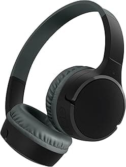 Belkin Soundform Mini Wireless On-Ear Headphones For Kids - Black